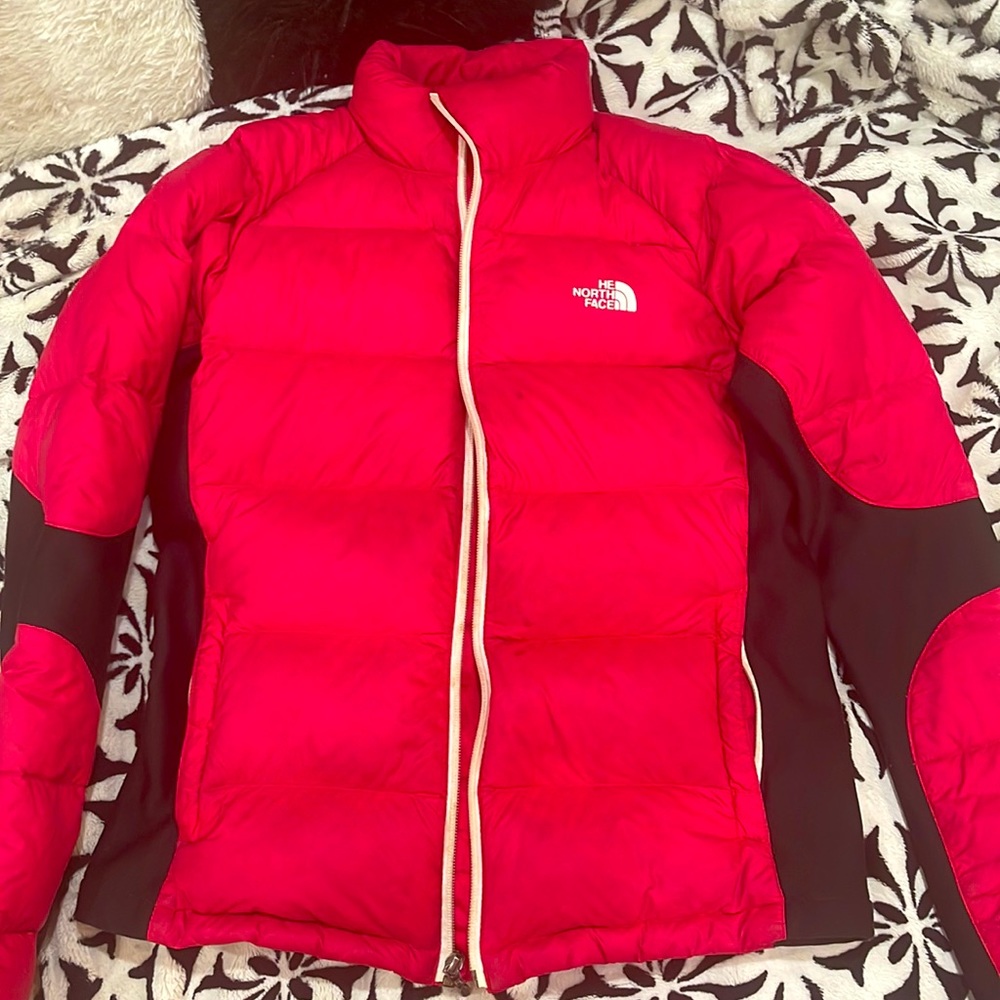 The North Face Perplex Quantum Pink Puffy Jacket Size M used
